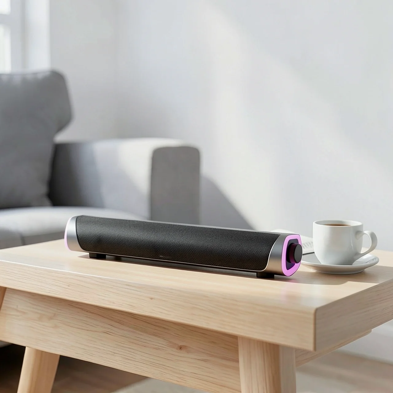 Колонки V8 Dinger белые Bluetooth