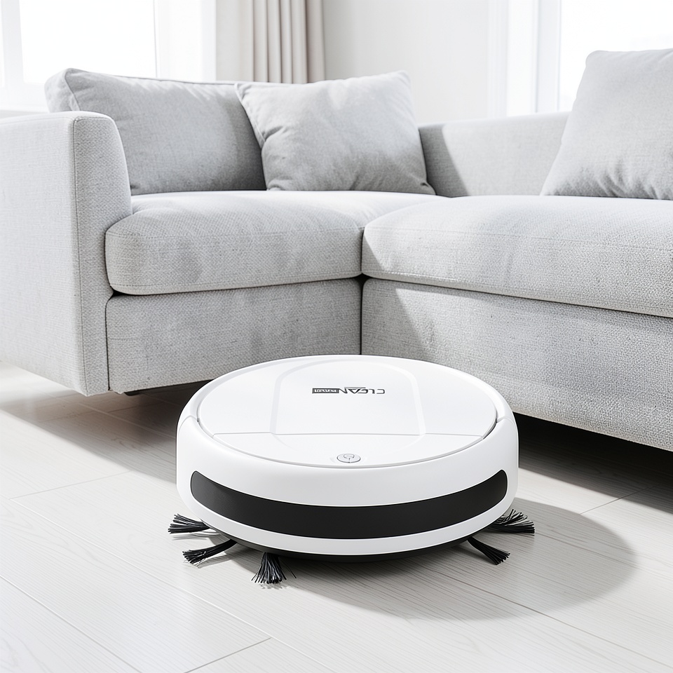 Робот-пылесос CleanRobot S34 белый 4 мотора с приложением