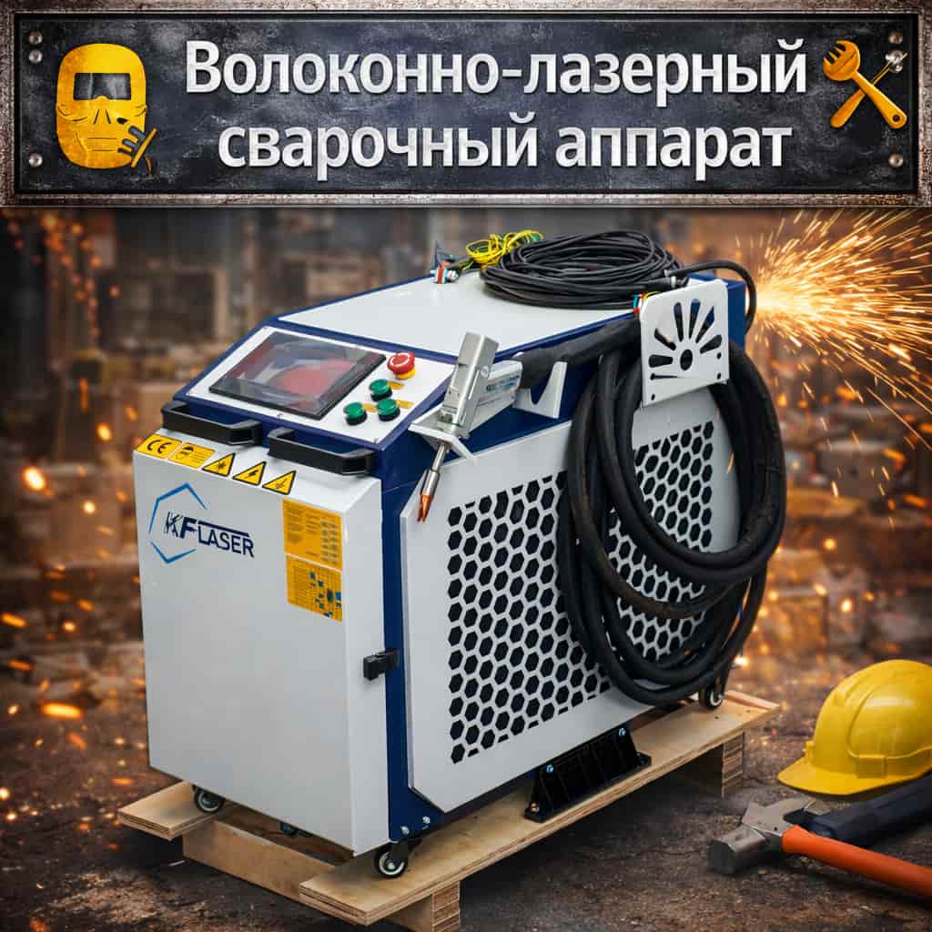 Волоконный лазерный сварочный аппарат KF Laser 1500 Вт