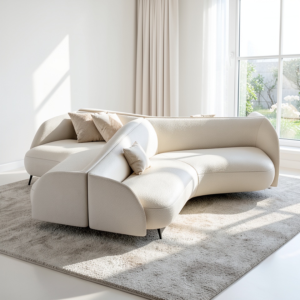 Диван Suitable for sitting 200см техкожа