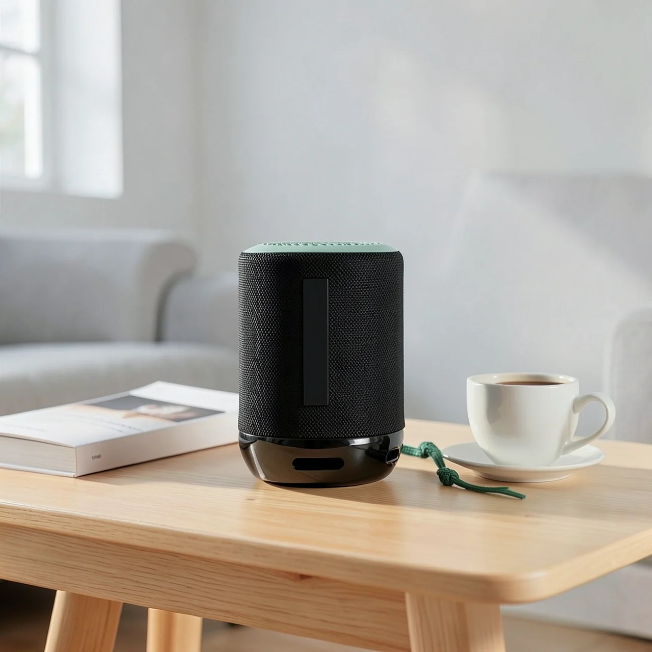 Портативный Bluetooth динамик светло-зеленый