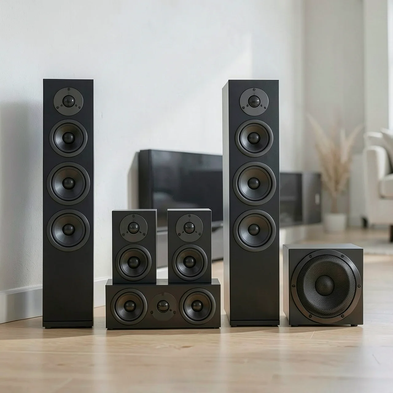 Фронтальные колонки Huiwei Dynamic160 белые