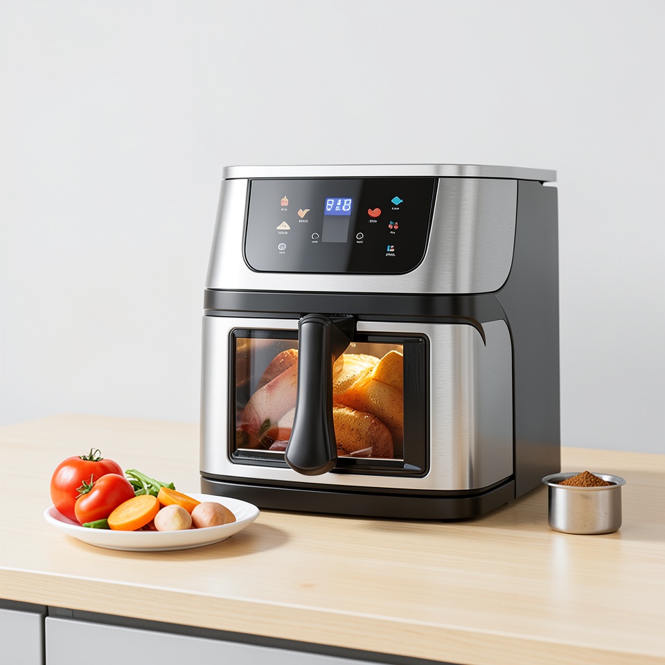 Аэрогриль Pioneer белый 15л стандарт американская вилка 110V