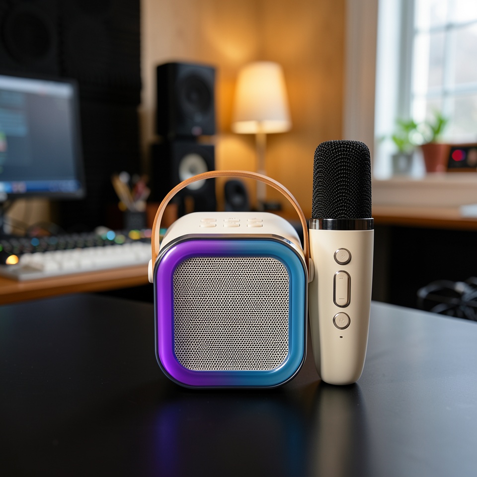 Детский беспроводной Bluetooth-микрофон Сяо Лингинг K12