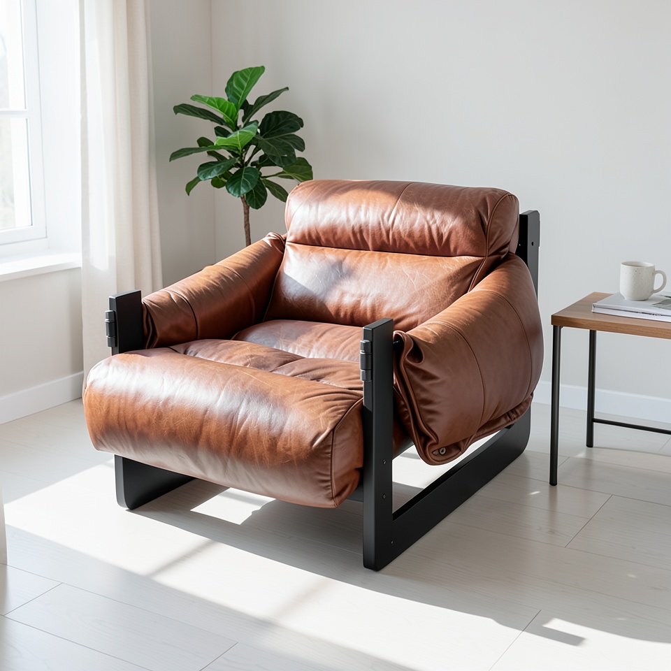 Кресло-реклайнер Talia Furniture черный