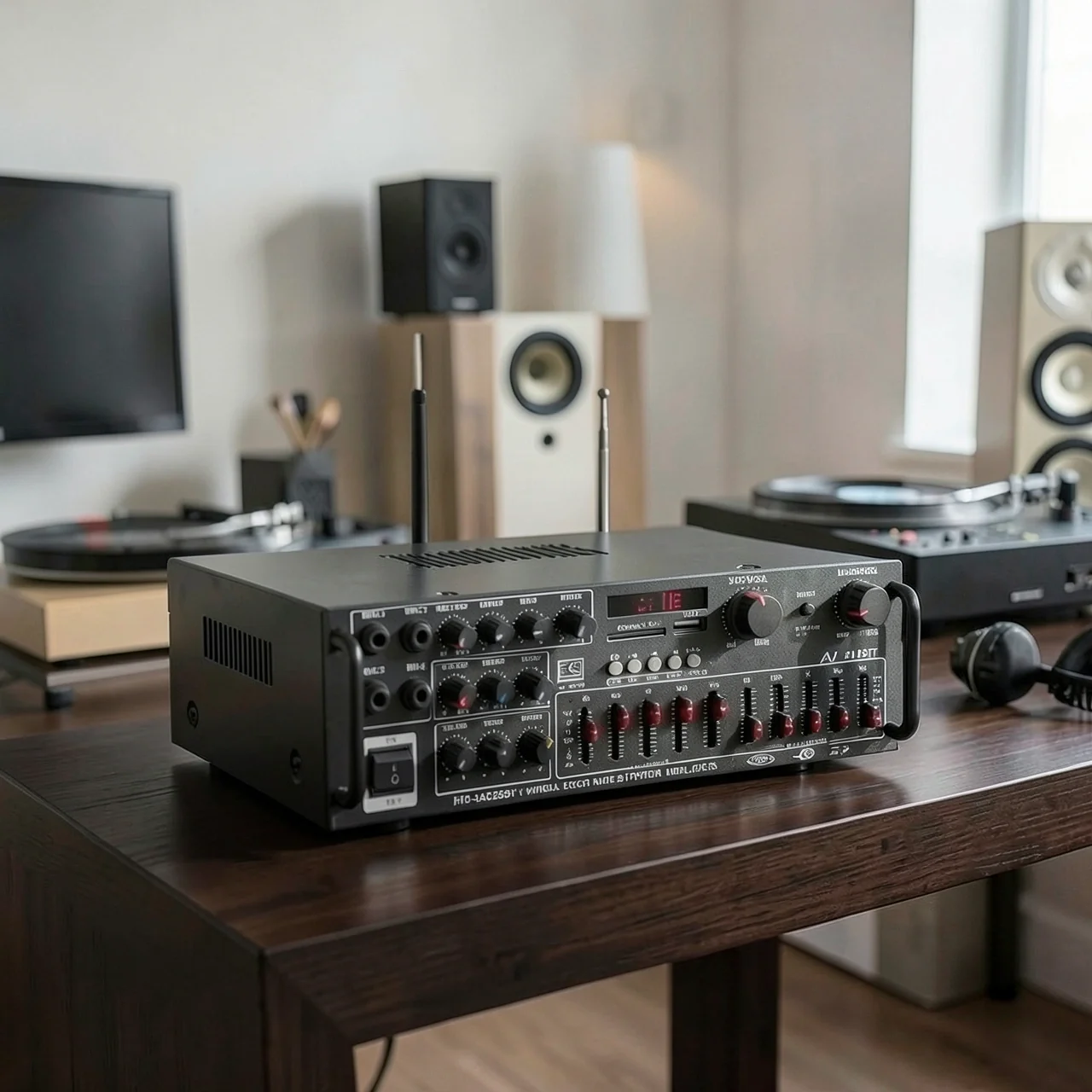 Усилитель HiFi AV-326BT вилка Великобритания