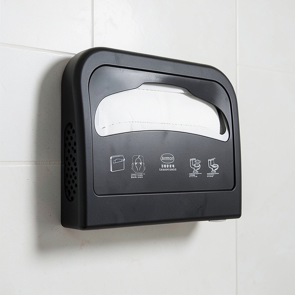 Диспенсер Anmon черный с отверстиями