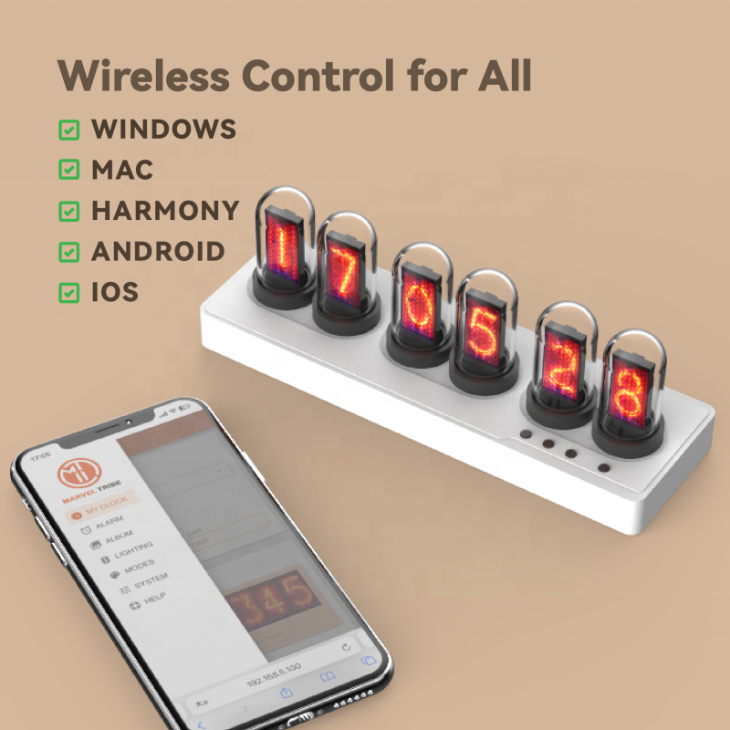 Настольные ретро-часы BETTER BT-IPS2