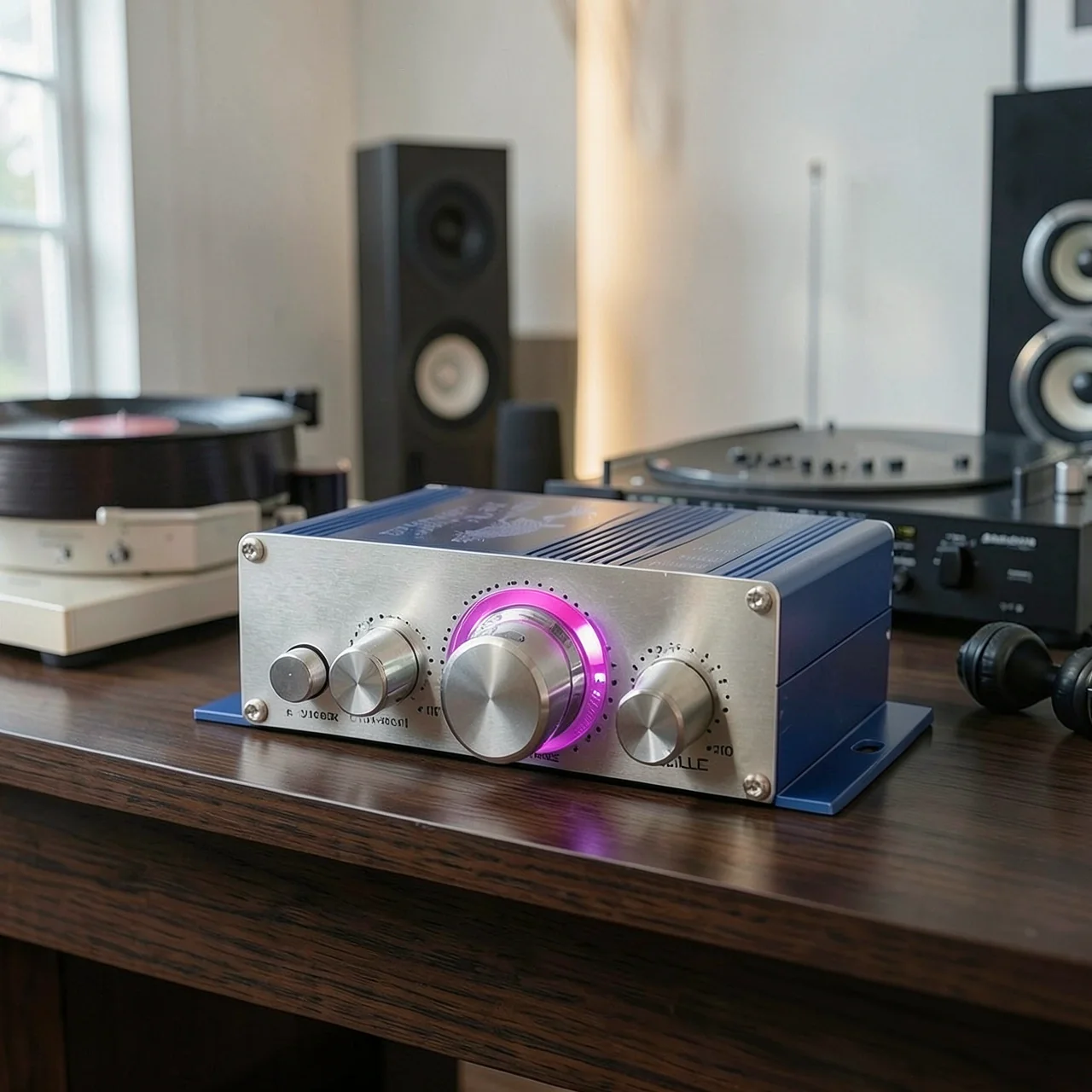 Усилитель HiFi HY-2001 красный