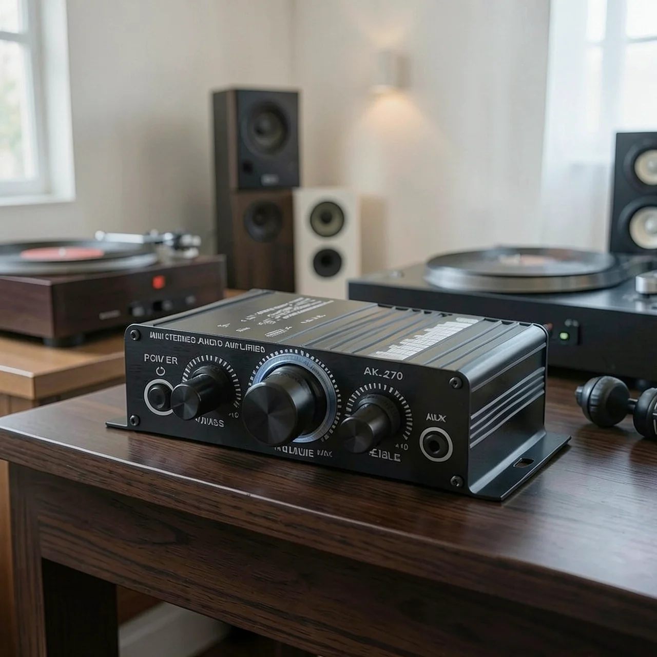 Усилитель AK270 без Bluetooth с кабелем