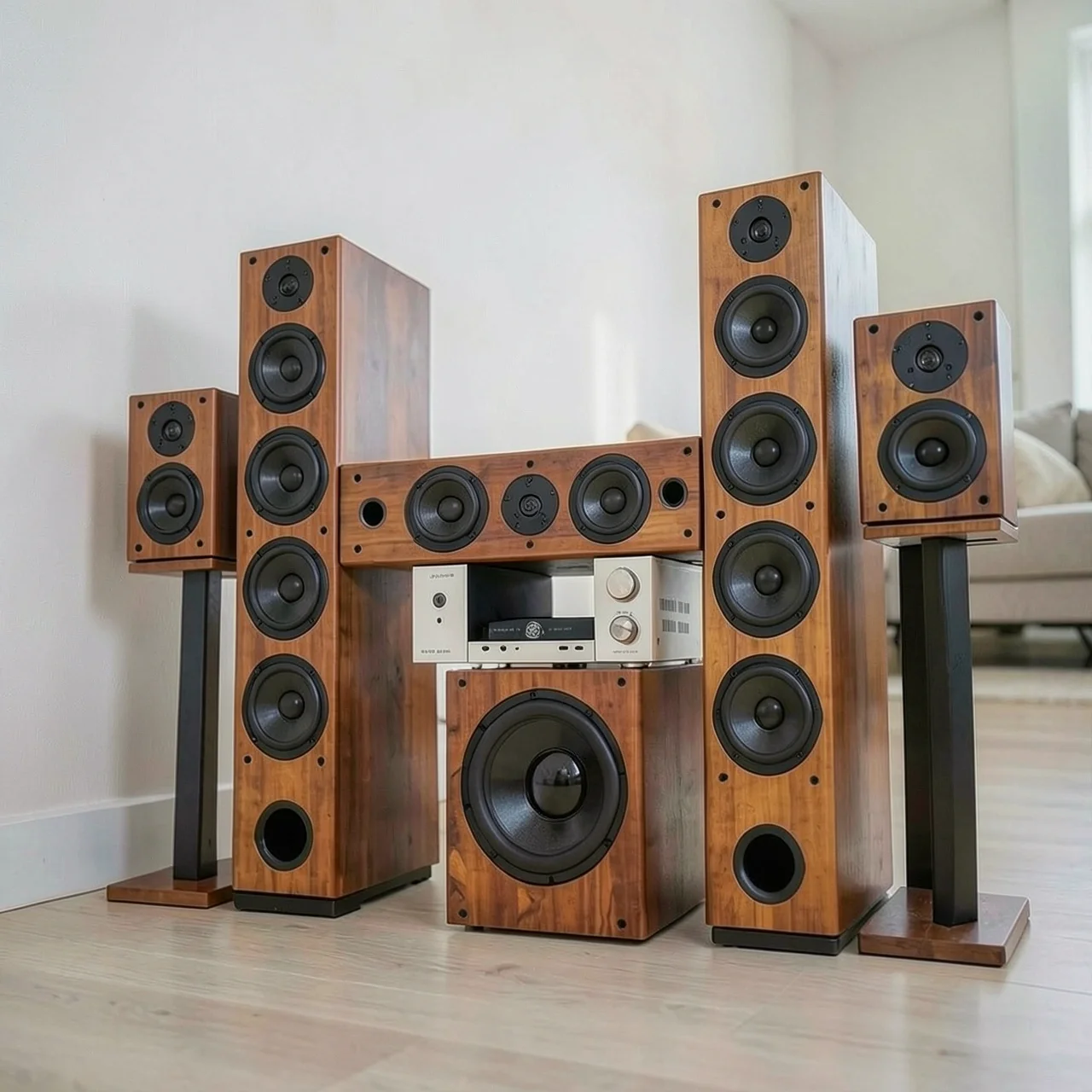Аудиосистема Lion Castle S6 7.1 с усилителем 797 Atmos