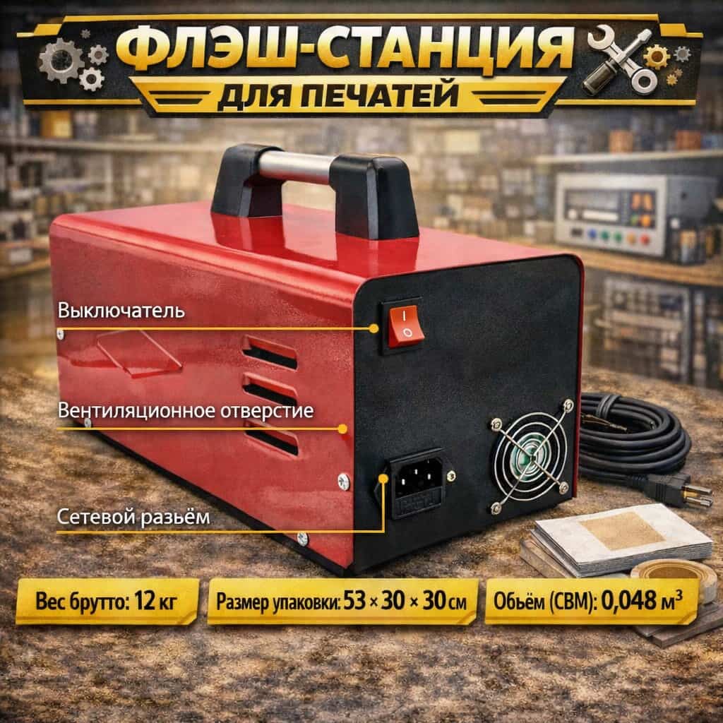 Автоматическая машина для изготовления флэш-штампов Yenseal (Riki)