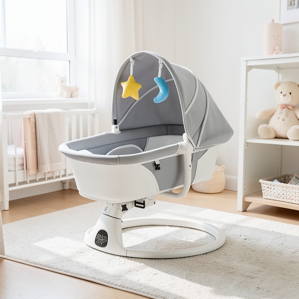Колыбель DEAREST BABY серая базовая
