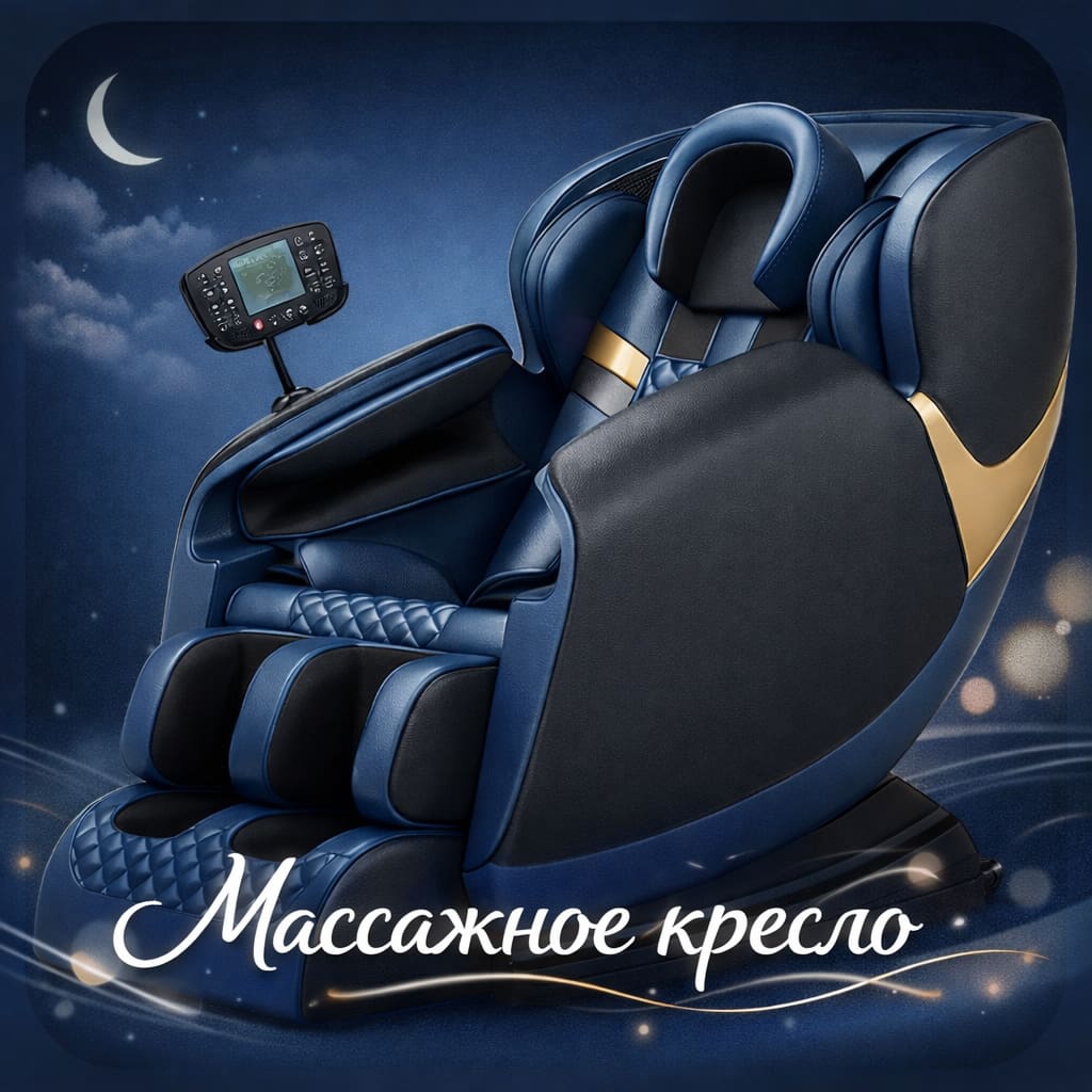 Массажное кресло для всего тела TAIRAYSTAR TRS-02 с функцией Zero Gravity