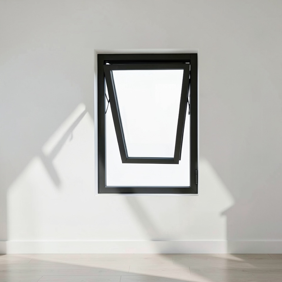 Окно алюминиевое 40x60 см