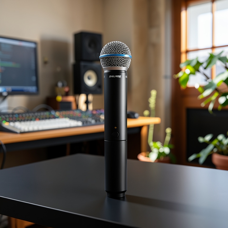 Беспроводная микрофонная система Shure Beta58a BLX24R с мониторными наушниками N3S