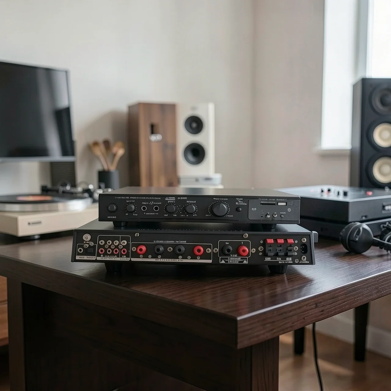 Усилитель AV-369BT Bluetooth, вилка США