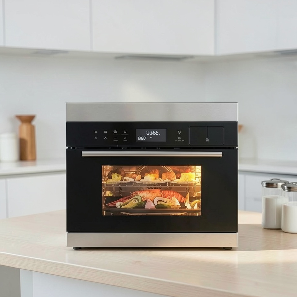 Встраиваемая микроволновая печь Midea белая стандарт