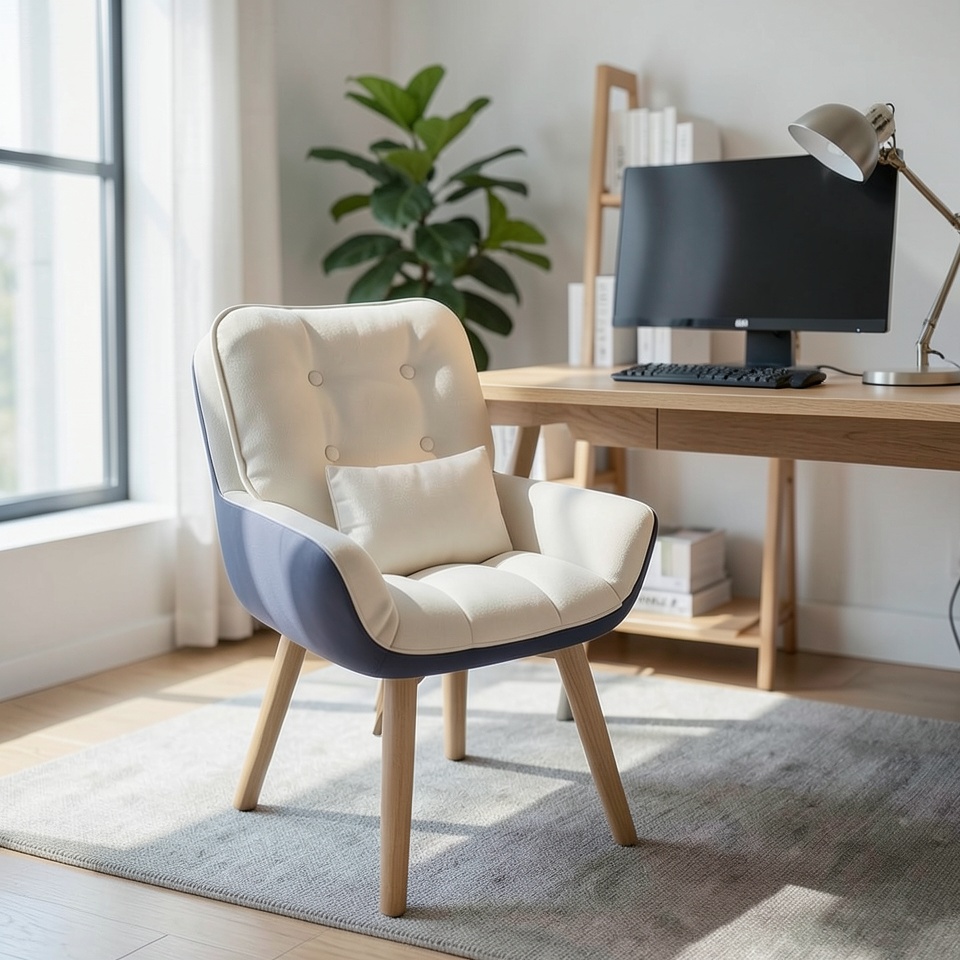 Кресло туалетное розовый бархат