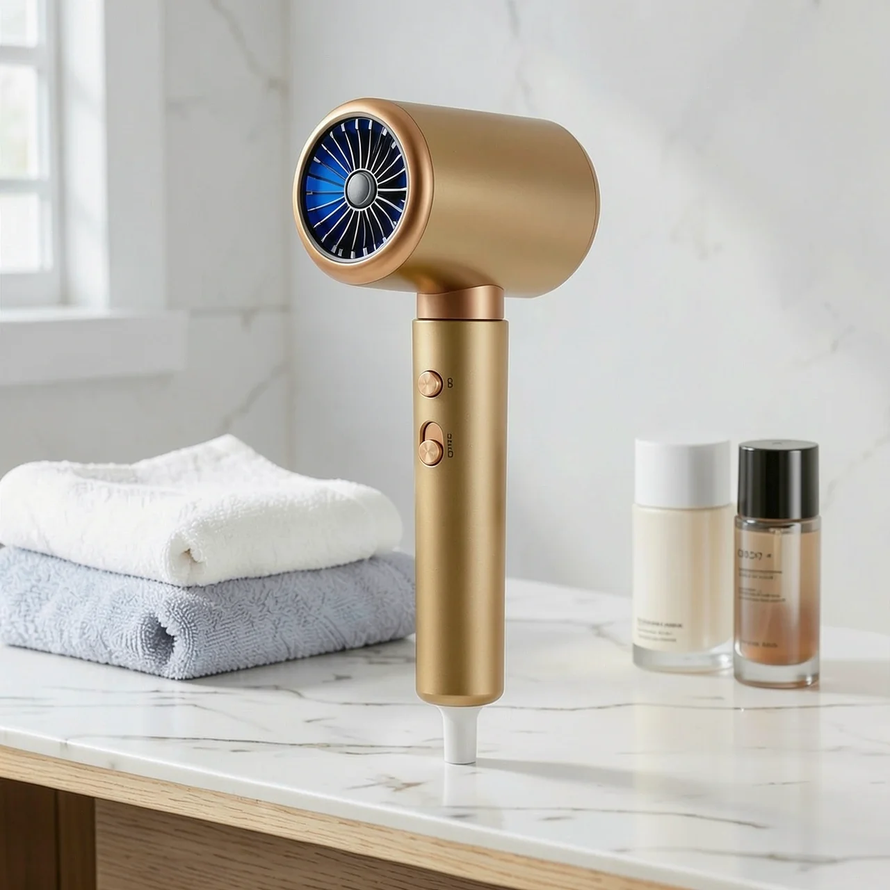 Фен STL-6000Pro золотой модель 15 US
