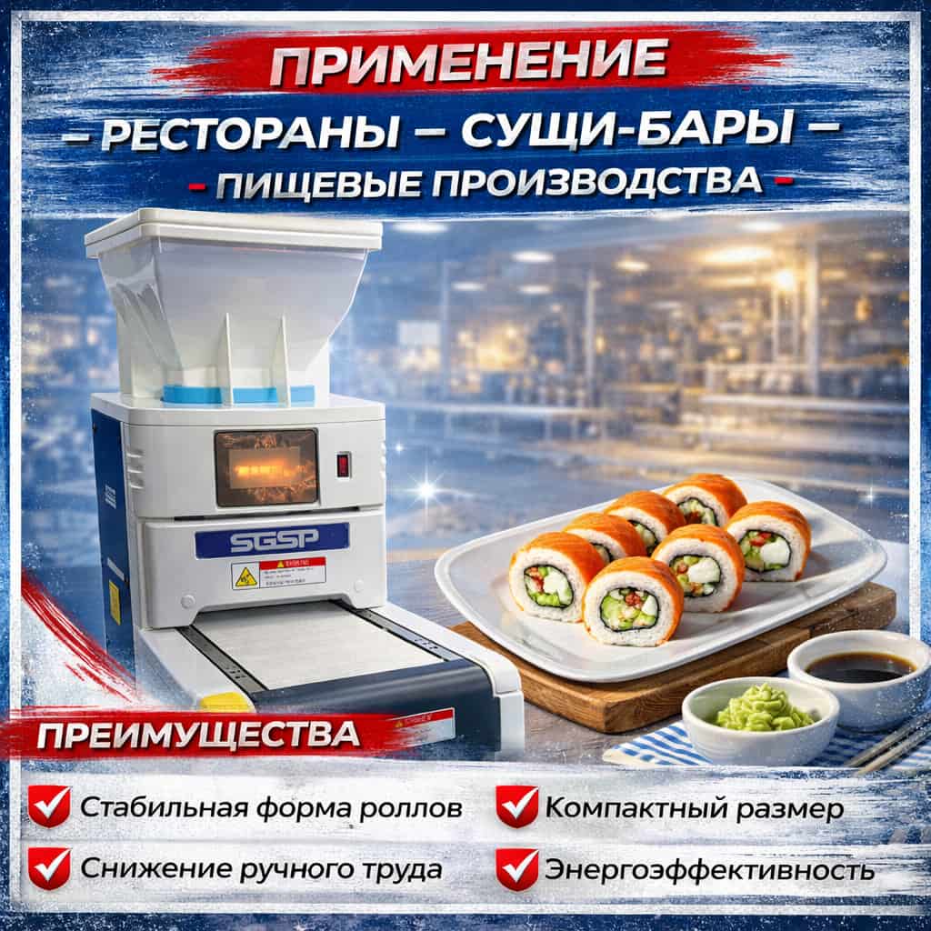 Автоматическая машина для формирования суши-роллов JOY MY-23