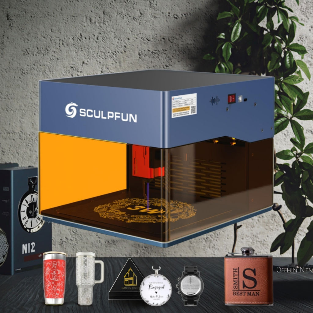 Лазерный гравер SCULPFUN iCube