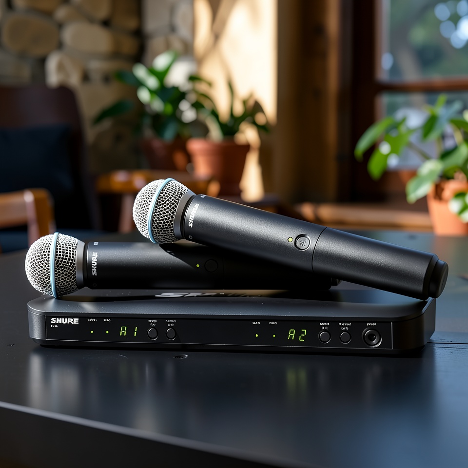 Беспроводная микрофонная система Shure BLX288 (SM58/BETA58A)