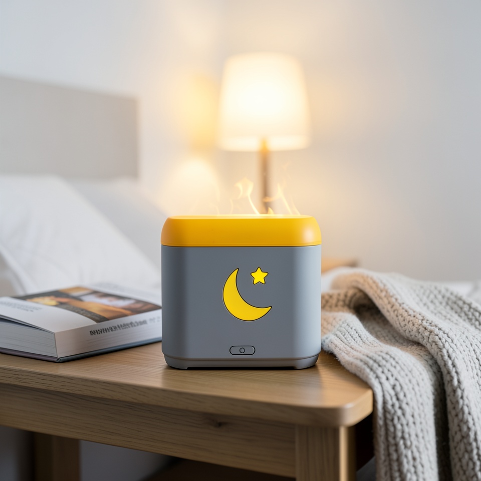 Новый продукт Star Moon USB Music Simulation вулкан пламя ароматерапия ночной свет плюс мокрый расширение машина