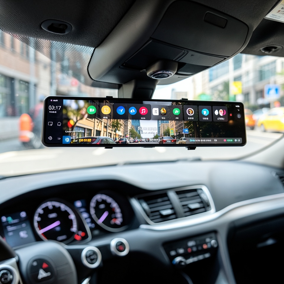 Интеллектуальное зеркало-регистратор Magellan Dragon V8 с CarPlay и 4G