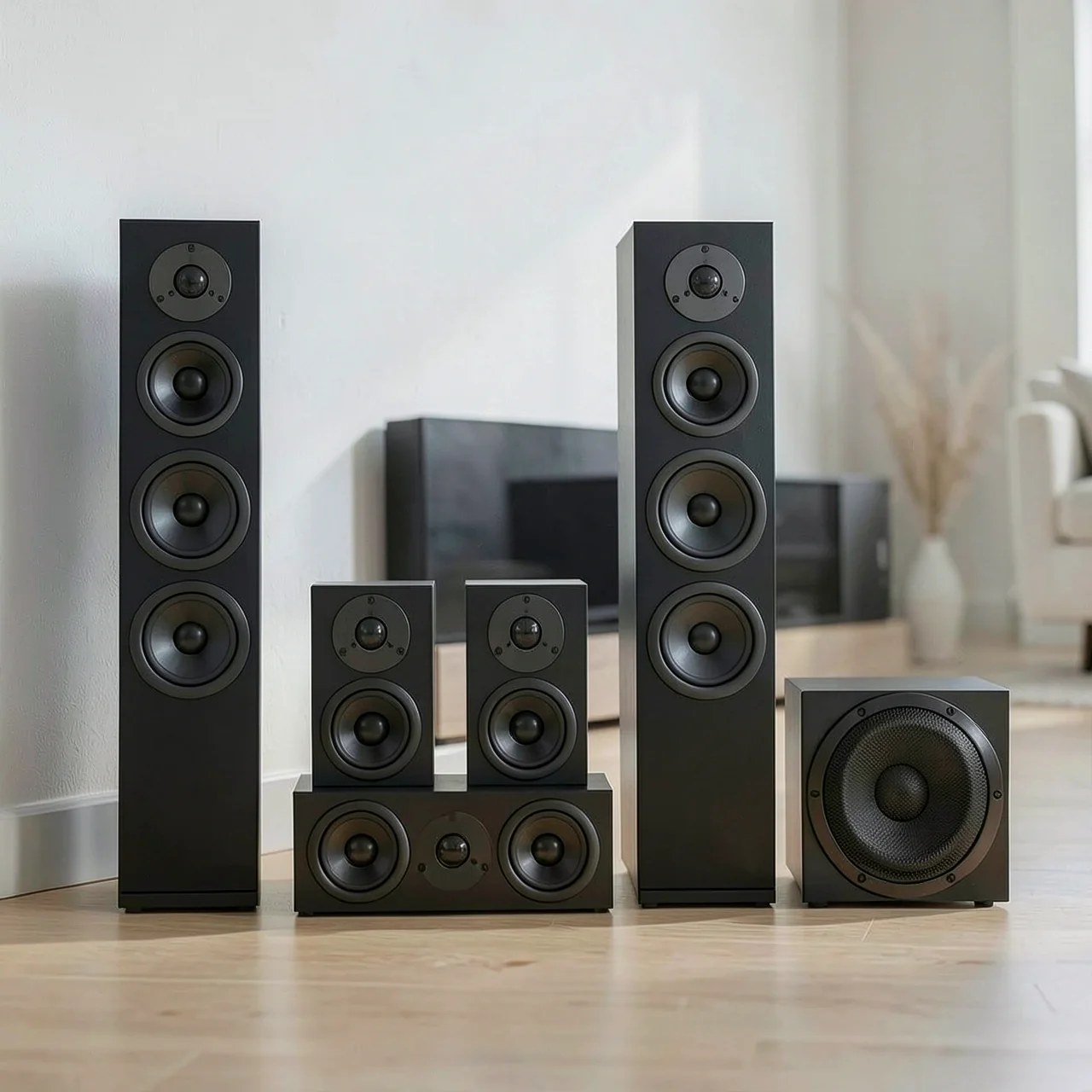 Фронтальные колонки Huiwei Dynamic160 черные
