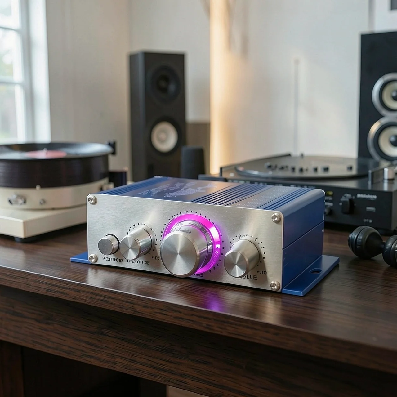 Усилитель HiFi HY-2001 синий