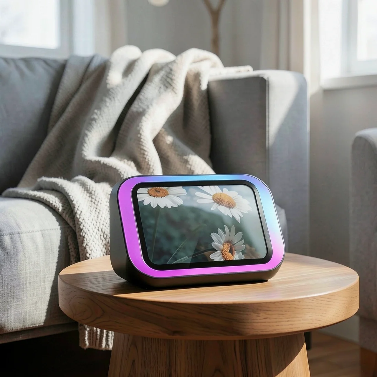Умная Bluetooth-колонка черная