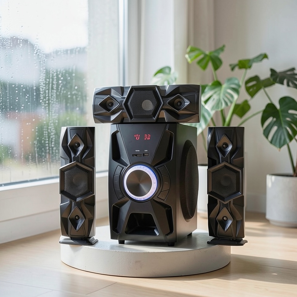 Акустическая система 3.1 DJACK STAR D-403+ с Bluetooth и X-Bass