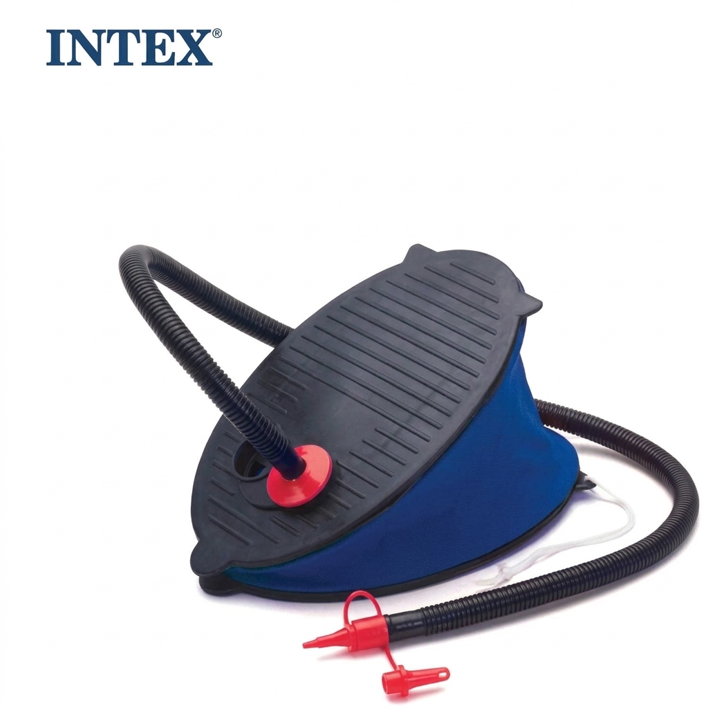 Насос ножной Intex 69611 с функцией надувания и сдувания