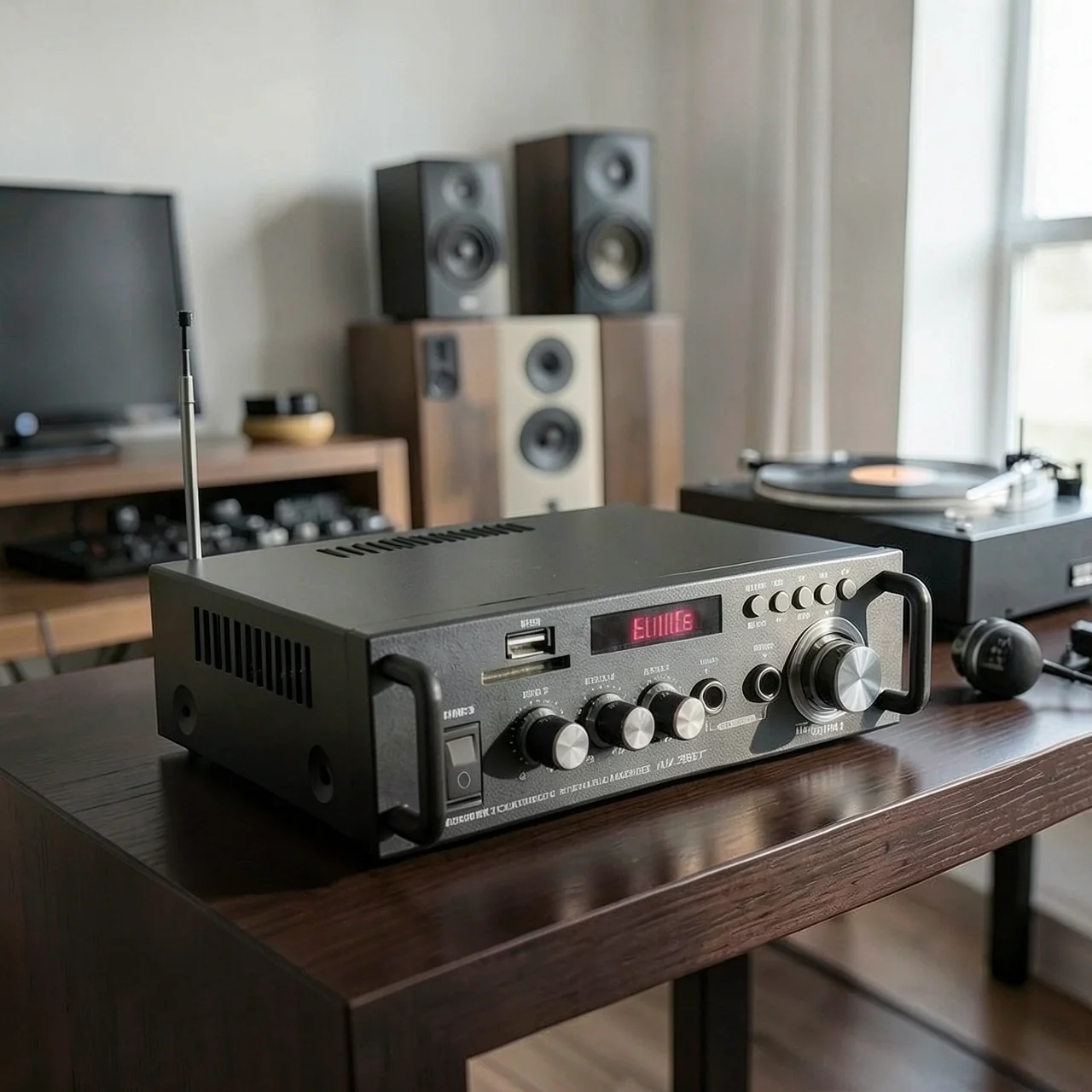 Усилитель HiFi AV-298BT вилка AU