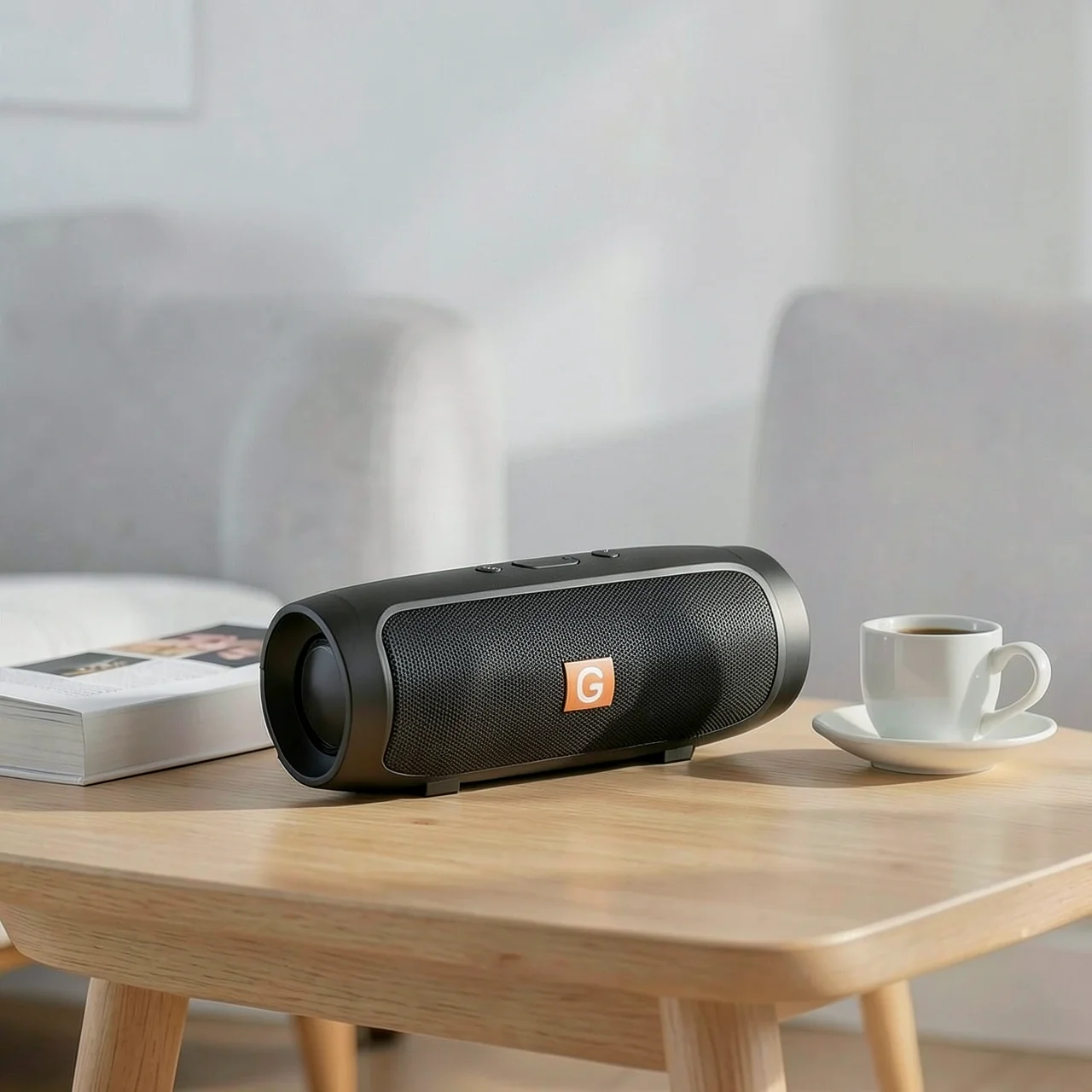 Портативная Bluetooth колонка J007 черная