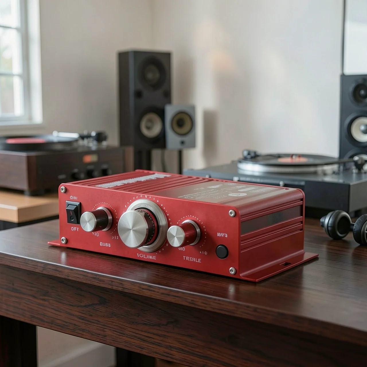 Усилитель Positive Sound BT-888 красный