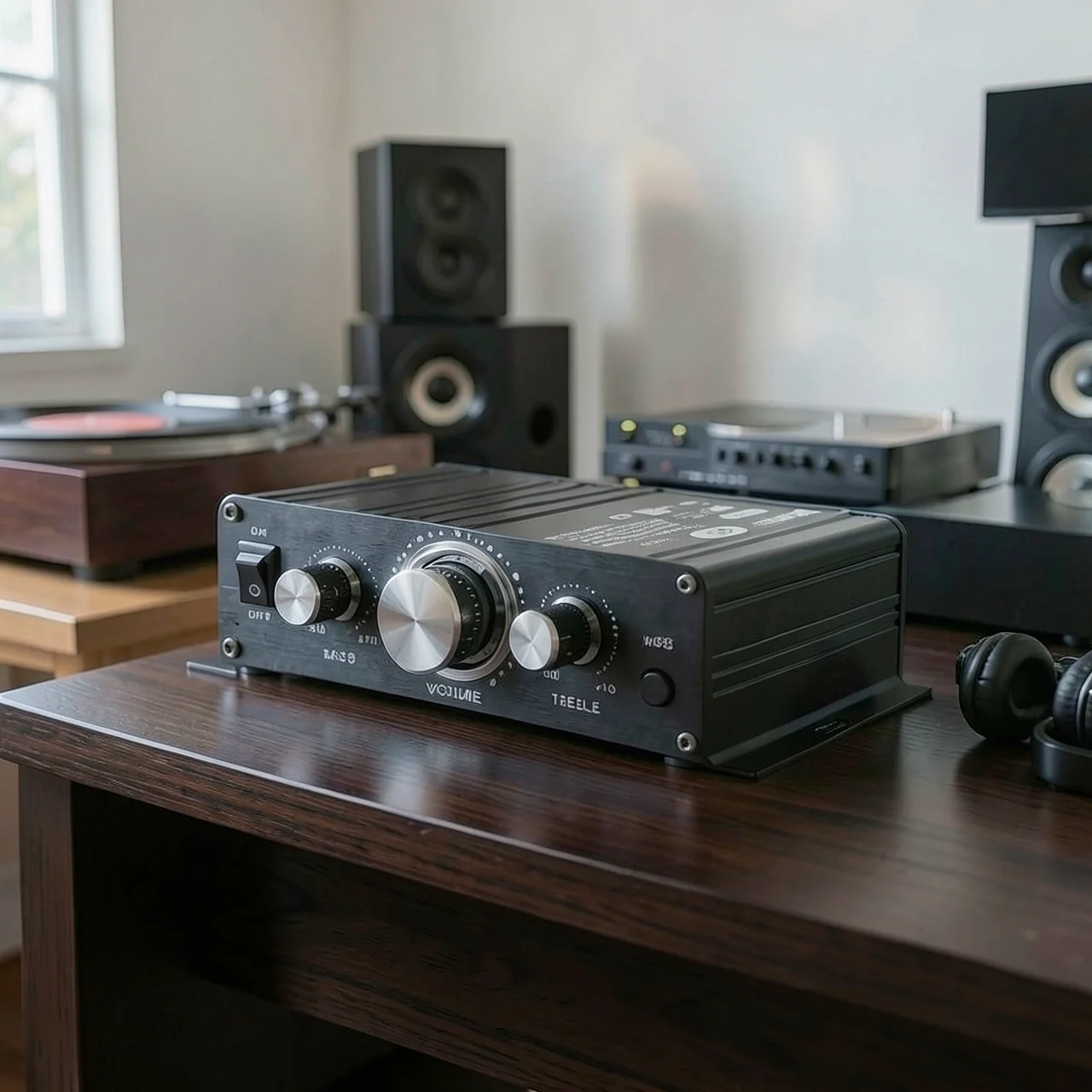 Усилитель BT-888 черный без Bluetooth