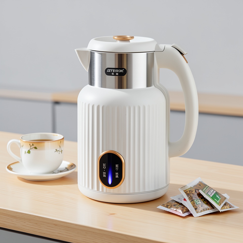 Умный электрический чайник с термосом Midea MB1525A, 2.5л