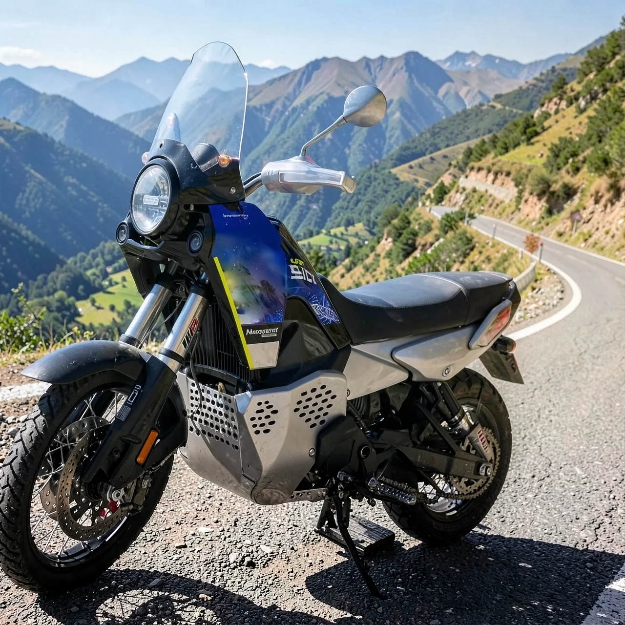 Ветровое стекло CiuCING серое для Husqvarna Norden 901