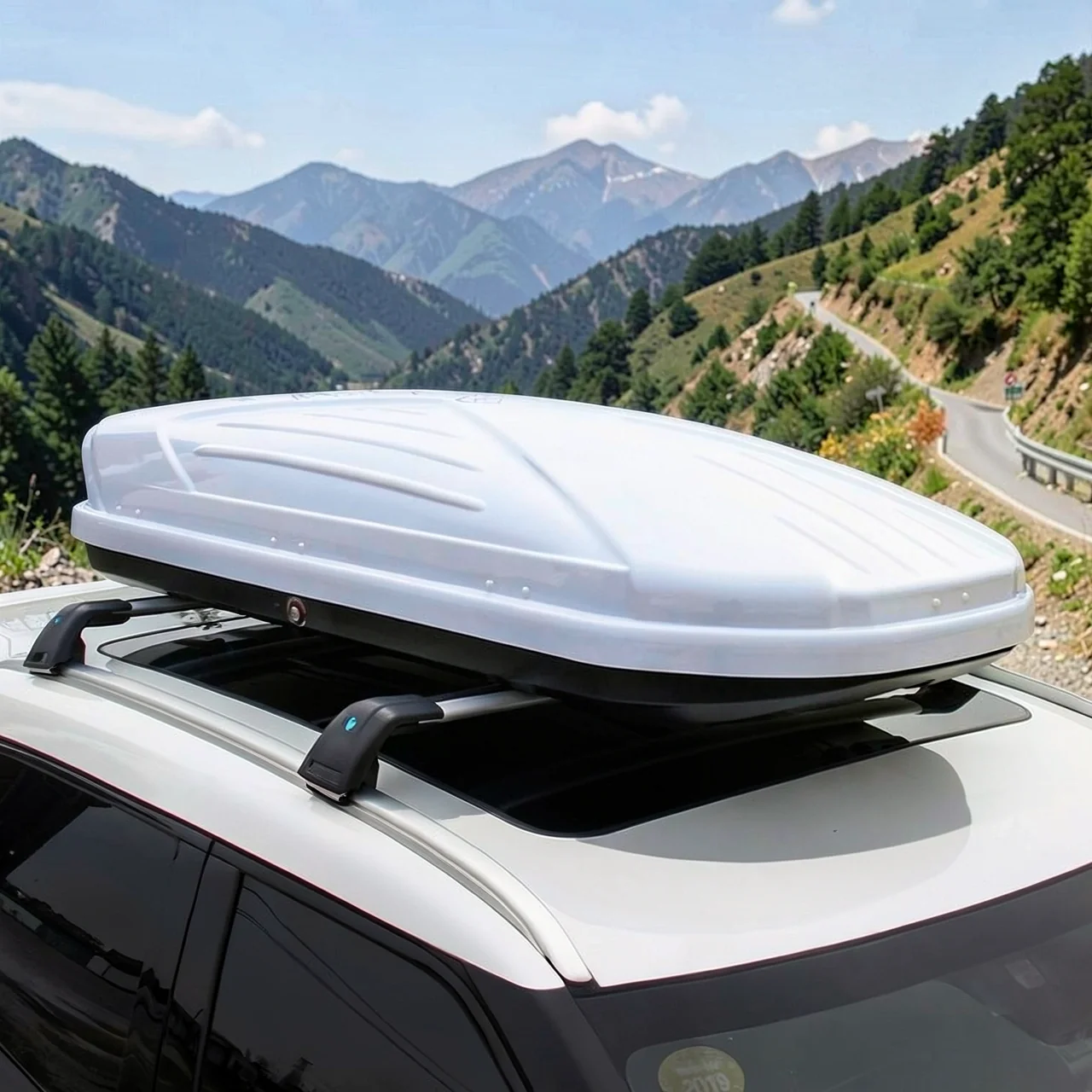 Багажник красный 300L