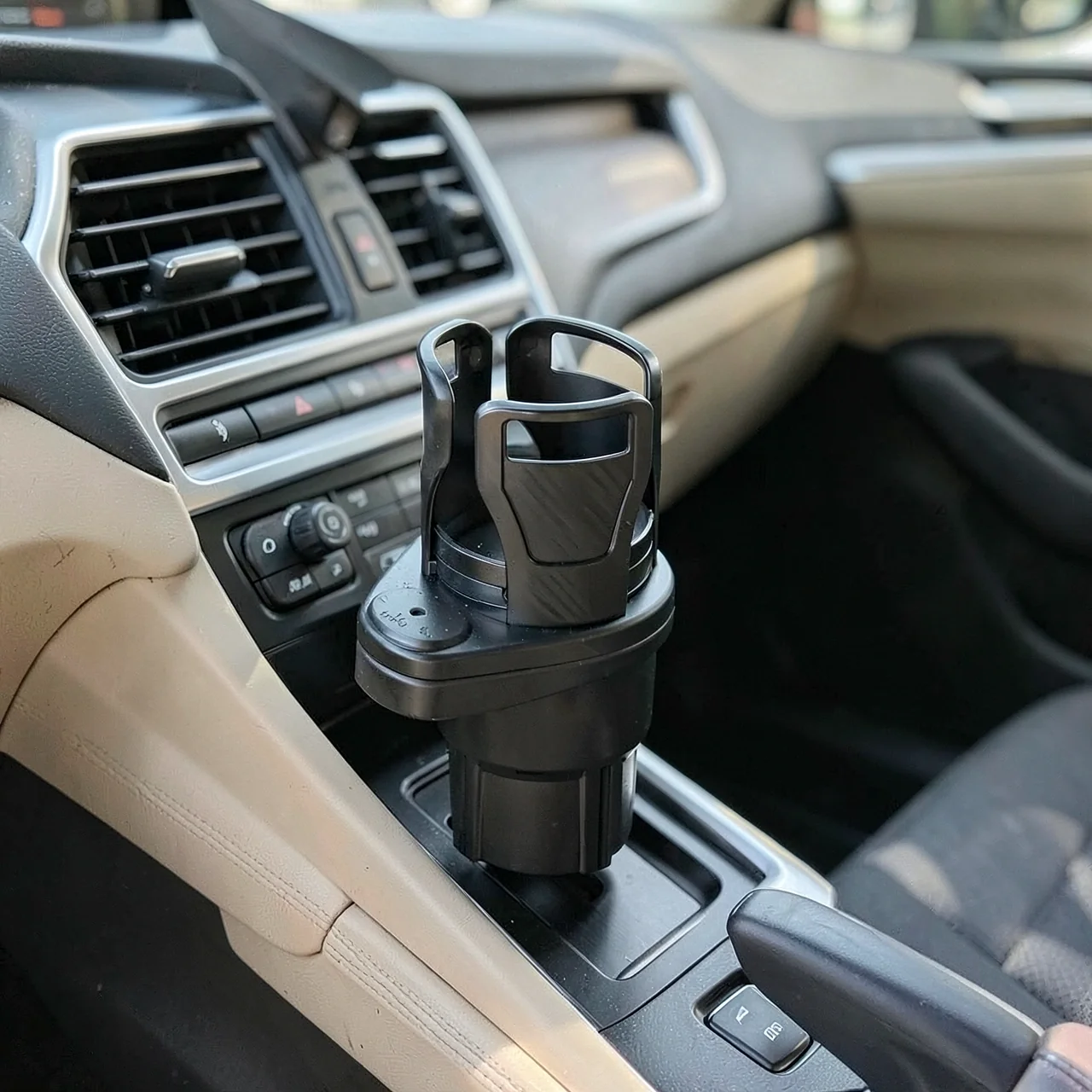 Подстаканник автомобильный черный