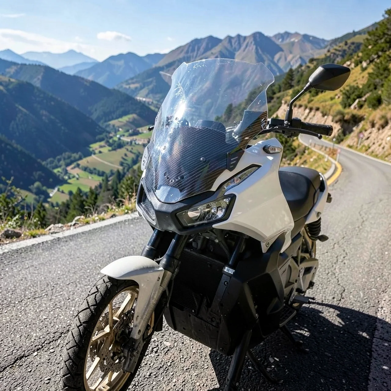 Ветровое стекло коричневое