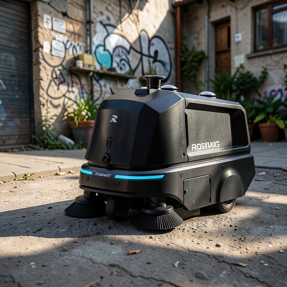 Роботизированный уборочный автомобиль Rosiwit X-R0lling
