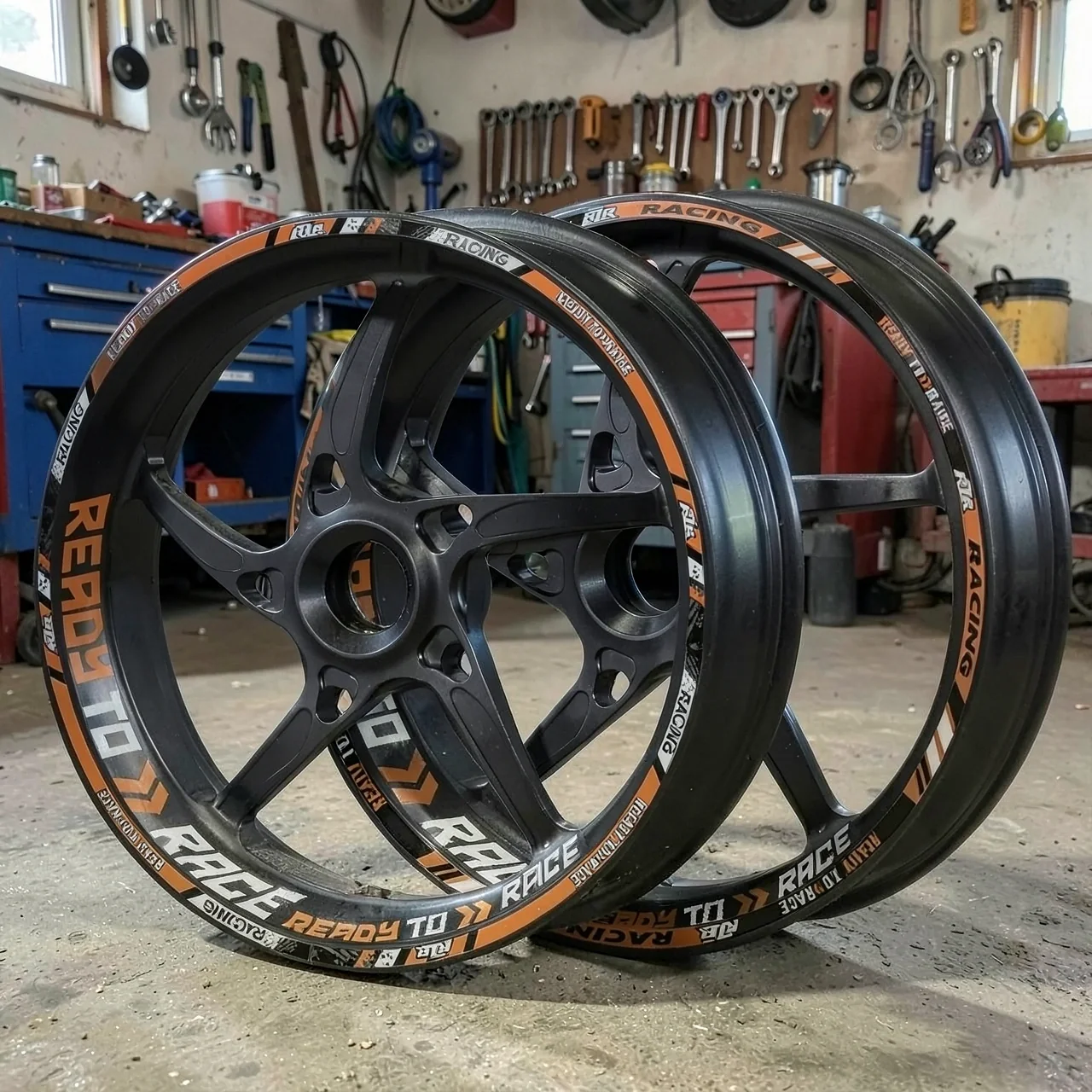 Стикеры на колеса для мотоциклов KTM Duke RC 250/390/790/890 Kerkan