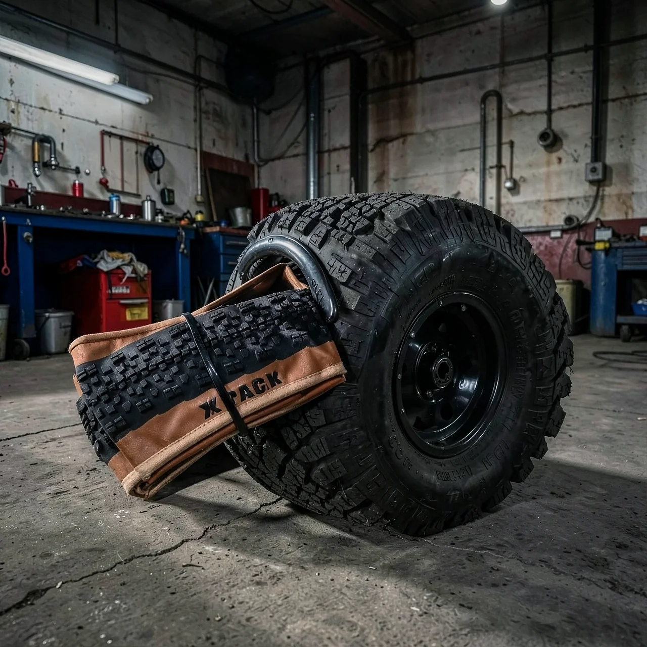 Велосипедная шина Ontrack X-PACK 700X38C коричневый борт