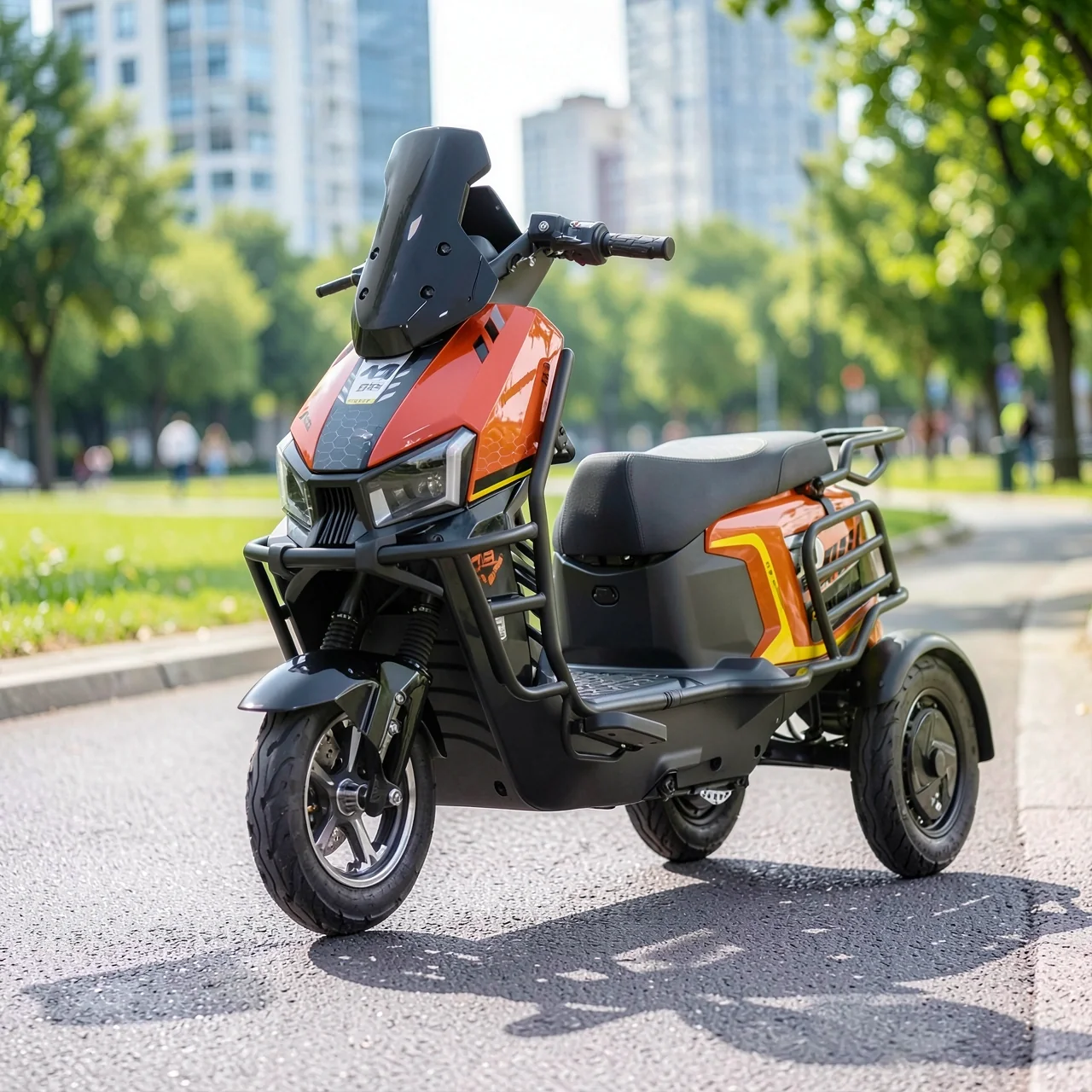 Электрический трехколесный велосипед aimili JH-FS 48/60V