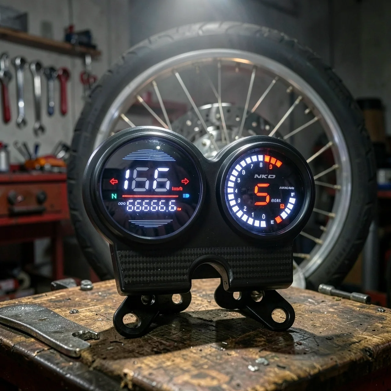 Цифровой приборный щиток для мотоциклов AKT NKD125, FT150, DT110