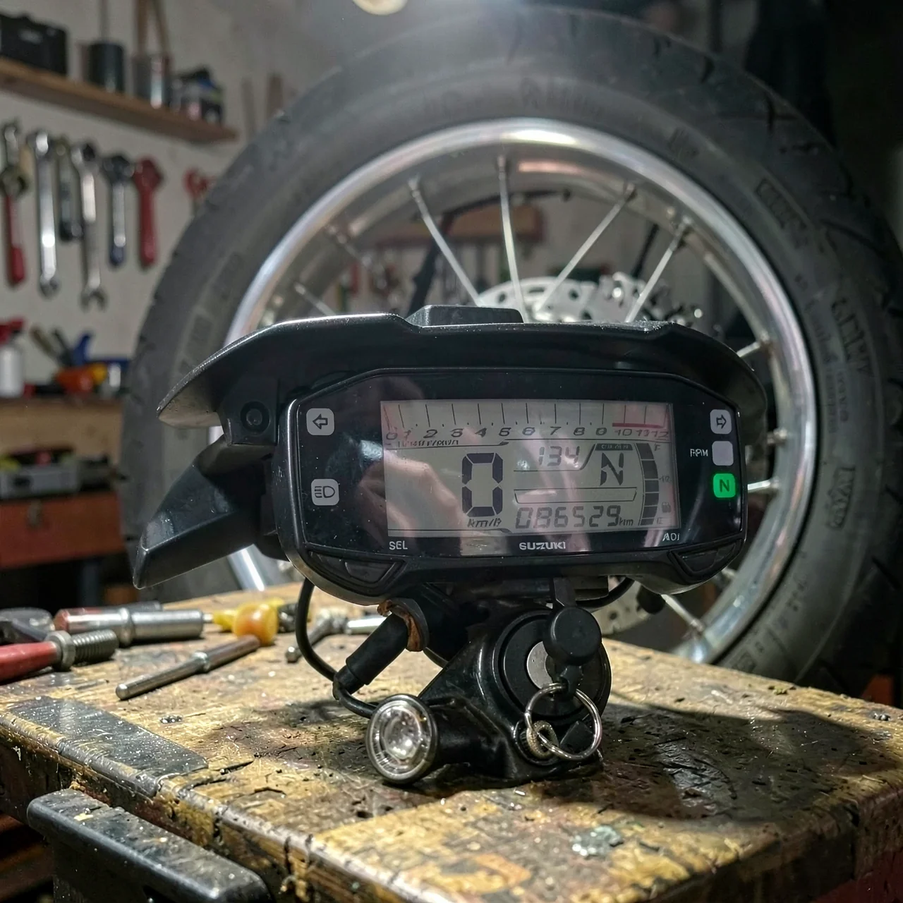 Спидометр для мотоцикла SUZUKI Gixxer 150