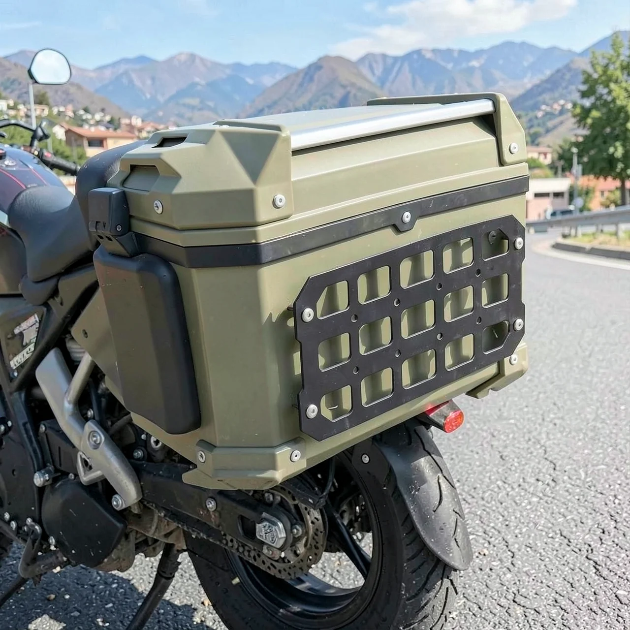 Панель Molle алюминиевая 1 шт